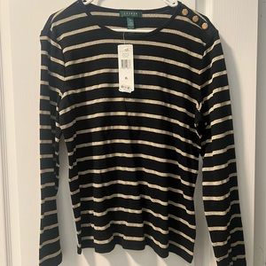 NWT Lauren by Ralph Lauren long sleeve